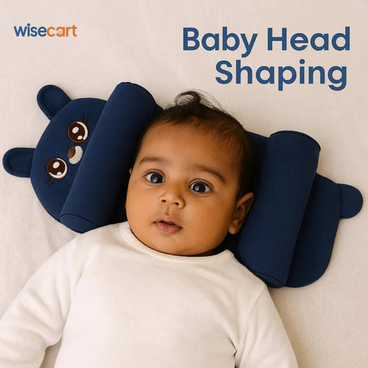 Baby Shaping Head Support Pillow - Assorted Colour