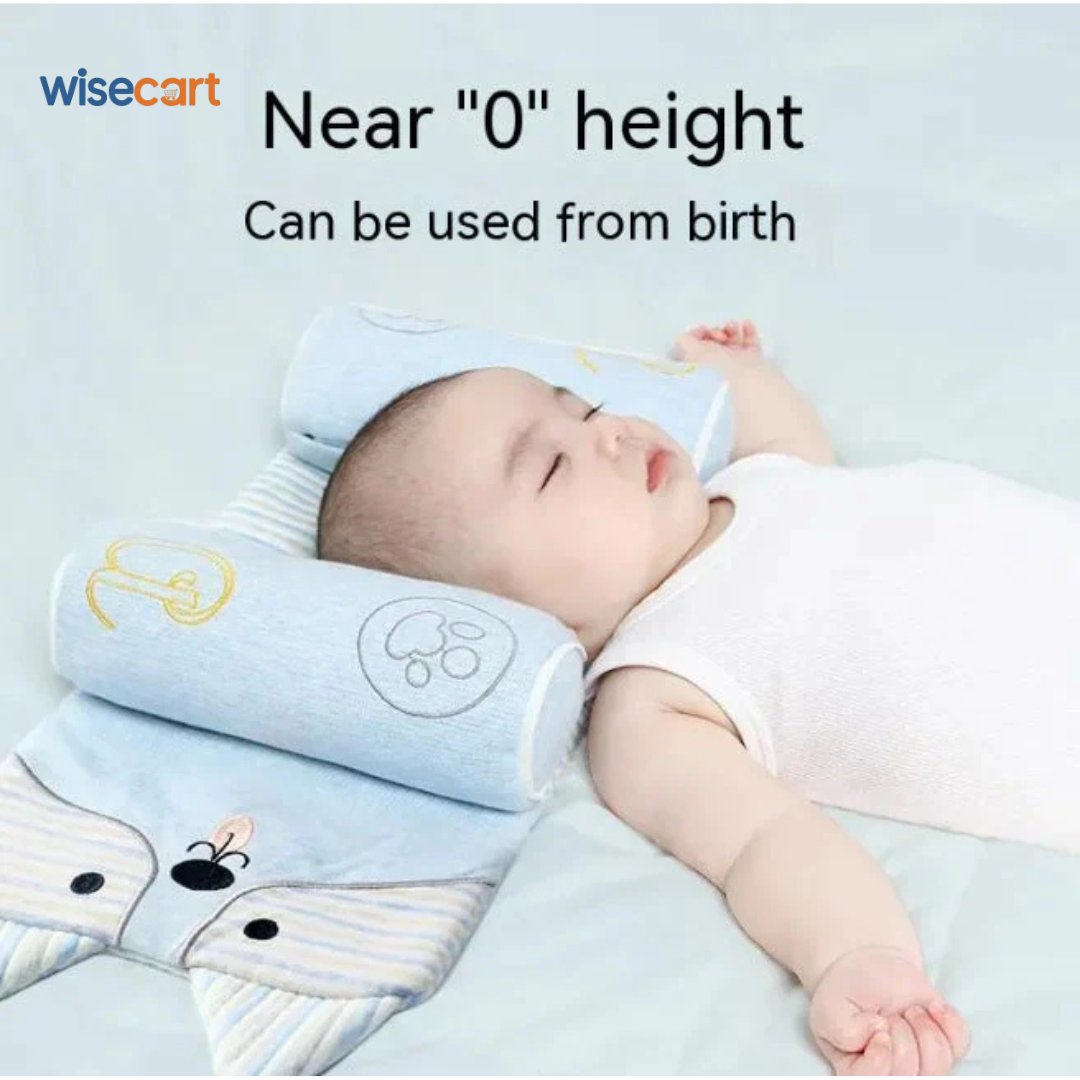 Baby Shaping Head Support Pillow - Assorted Colour